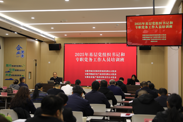 bbin宝盈集团官网集团等三家公司举办2025年基层党组织书记和专职党务工作人员培训班